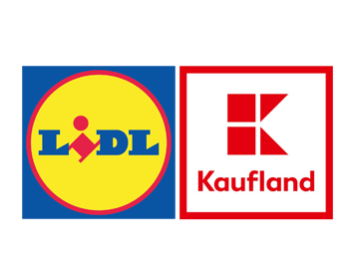 Logos Lidl, Kaufland