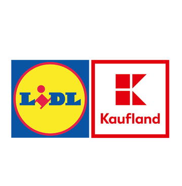 Logos Lidl, Kaufland